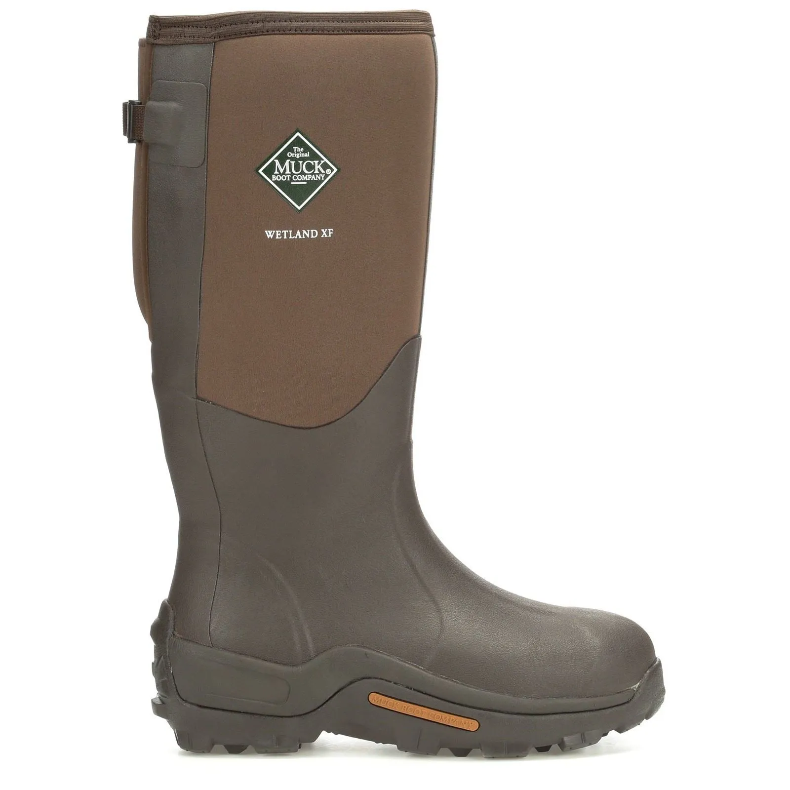 Muck Boots Wetland XF Rubber Brown Wellington Boots