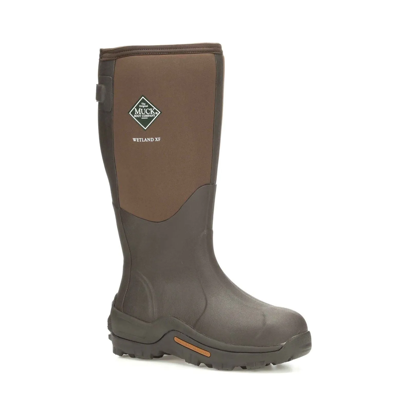 Muck Boots Wetland XF Rubber Brown Wellington Boots