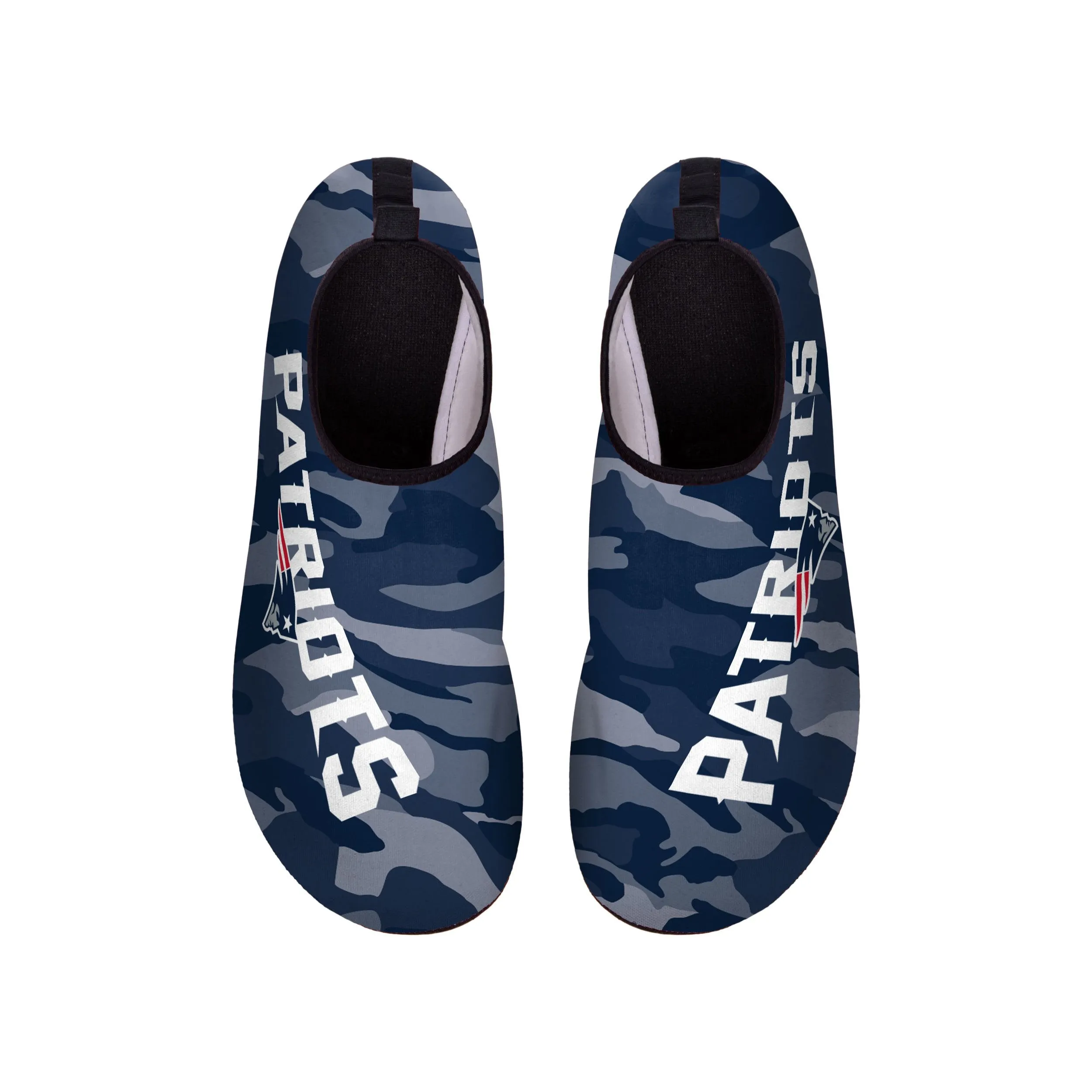 New England Patriots NFL Mens Camo Water Shoe