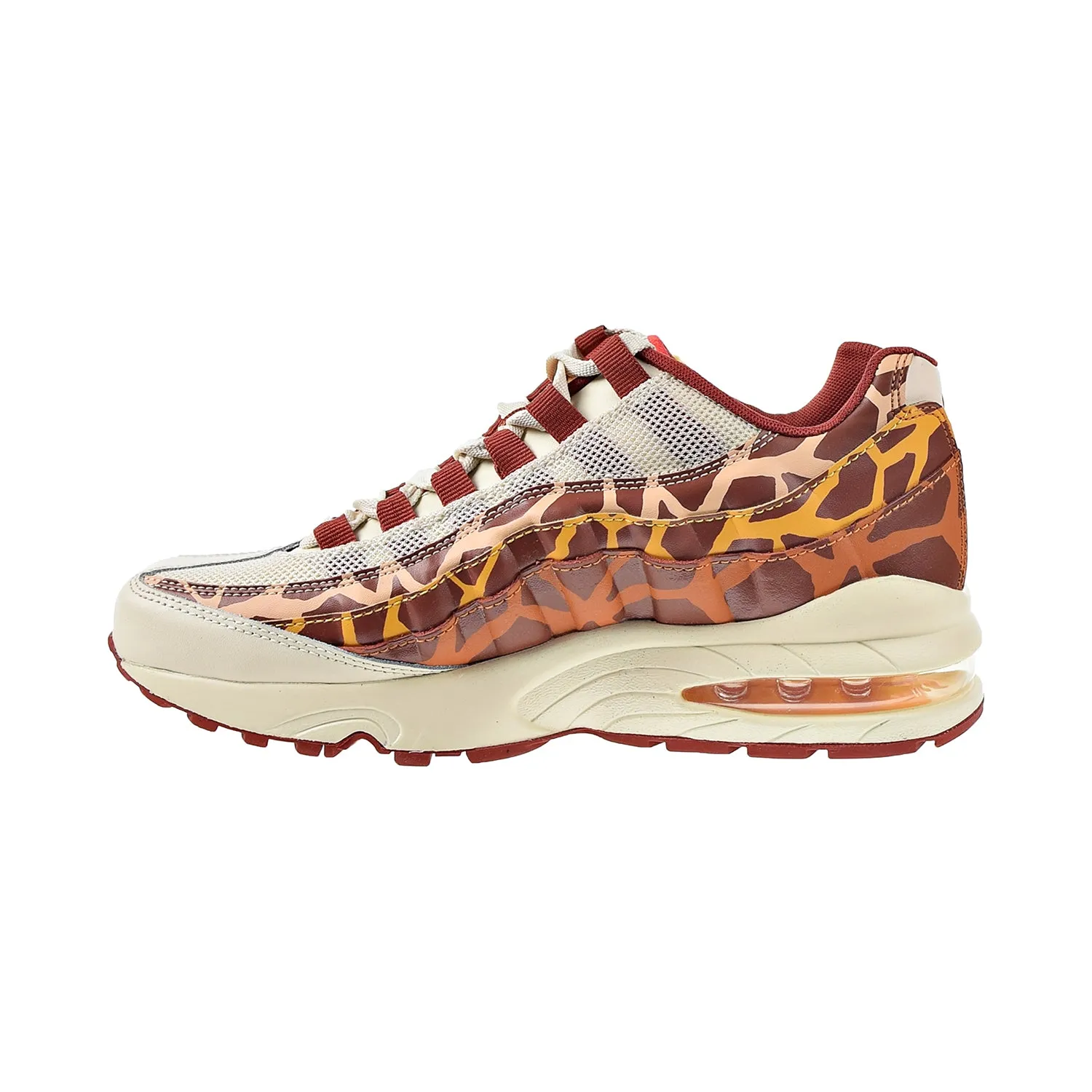 Nike Air Max 95 Giraffe Big Kid's Casual Shoes Light Cream-Pollen Rise-Russet