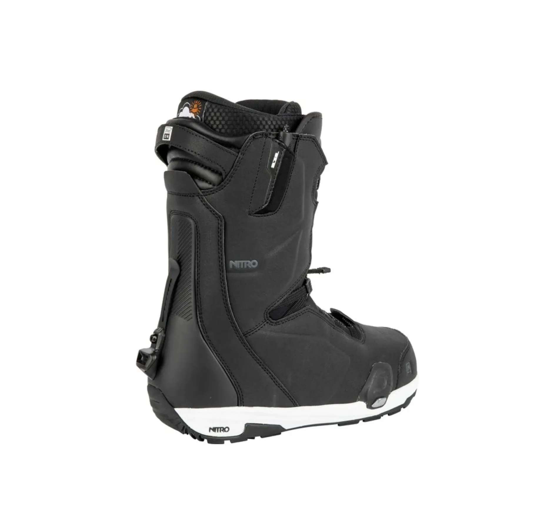 Nitro 2024 Profile TLS Step On Snowboard Boots - Black