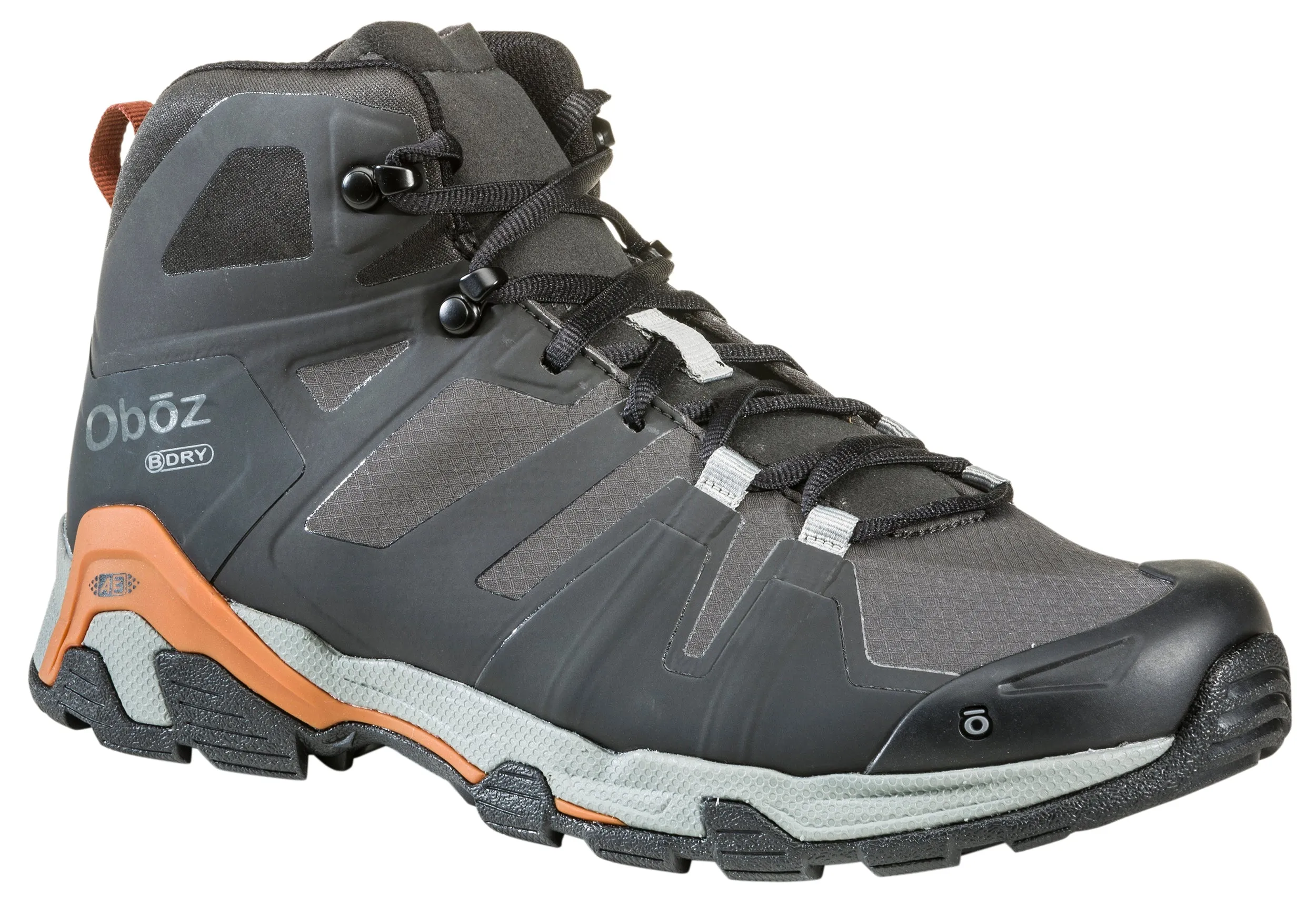 'Oboz' Men's Arete Mid BDry WP Hiker - Black / Copper