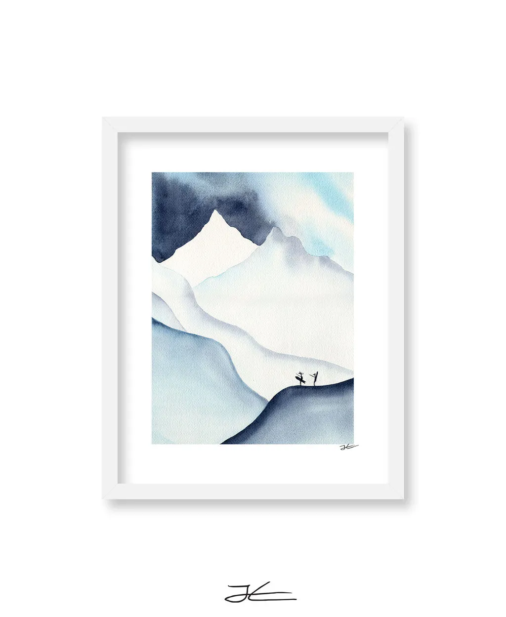 Pow Surf 1 - Print/ Framed Print