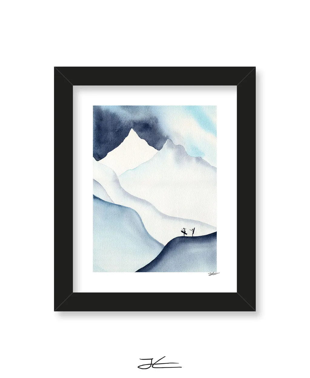 Pow Surf 1 - Print/ Framed Print