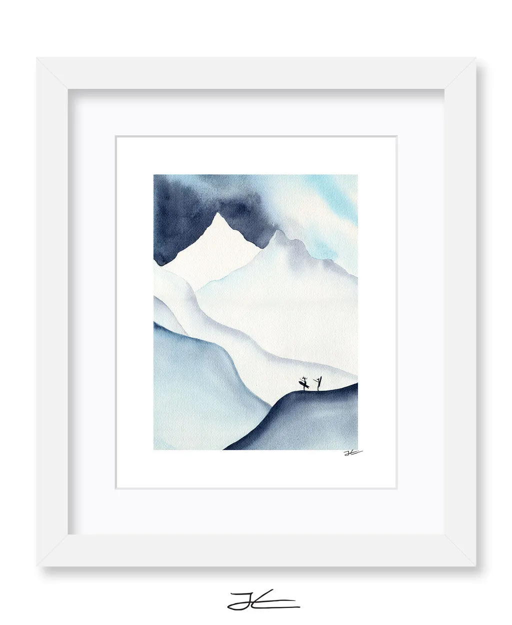 Pow Surf 1 - Print/ Framed Print