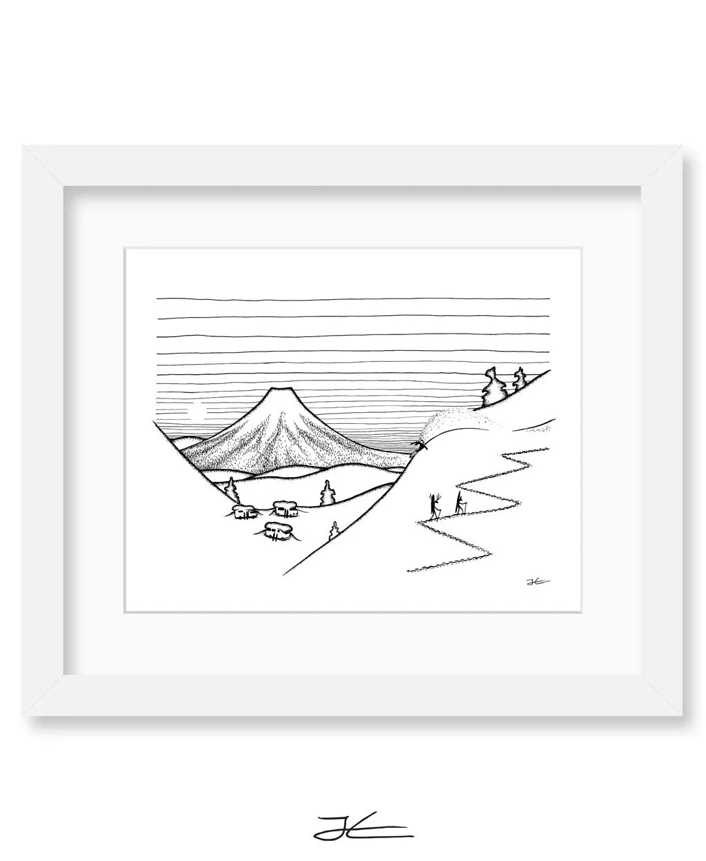 Powderlife Gentemstick Collab - Print/ Framed Print