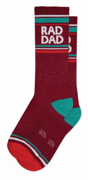 Rad Dad Crew Sock