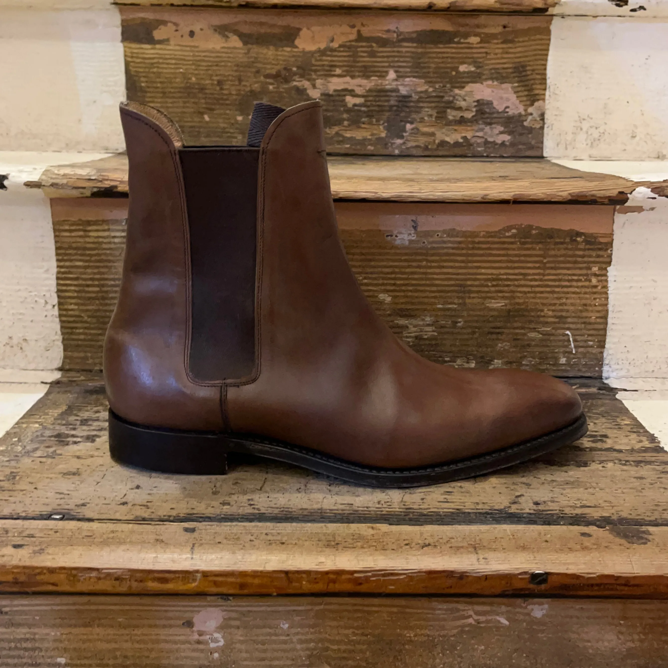 Regent - 'Romany' Chelsea Boot - Espresso Leather