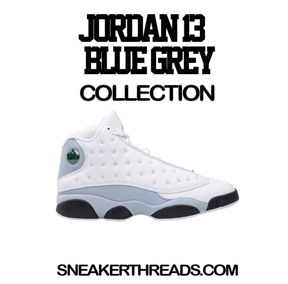 Retro 13 Blue Grey Plaid Socks