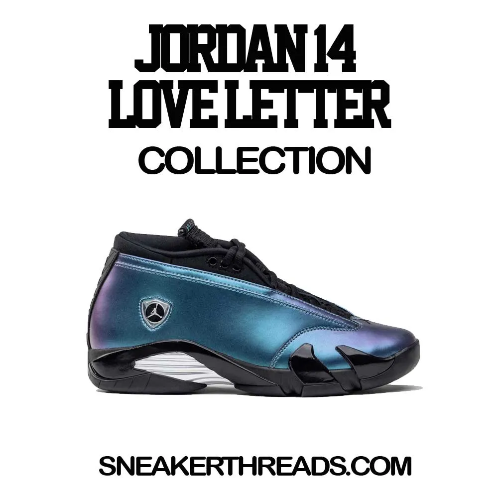 Retro 14 Love Letter Gradient Socks