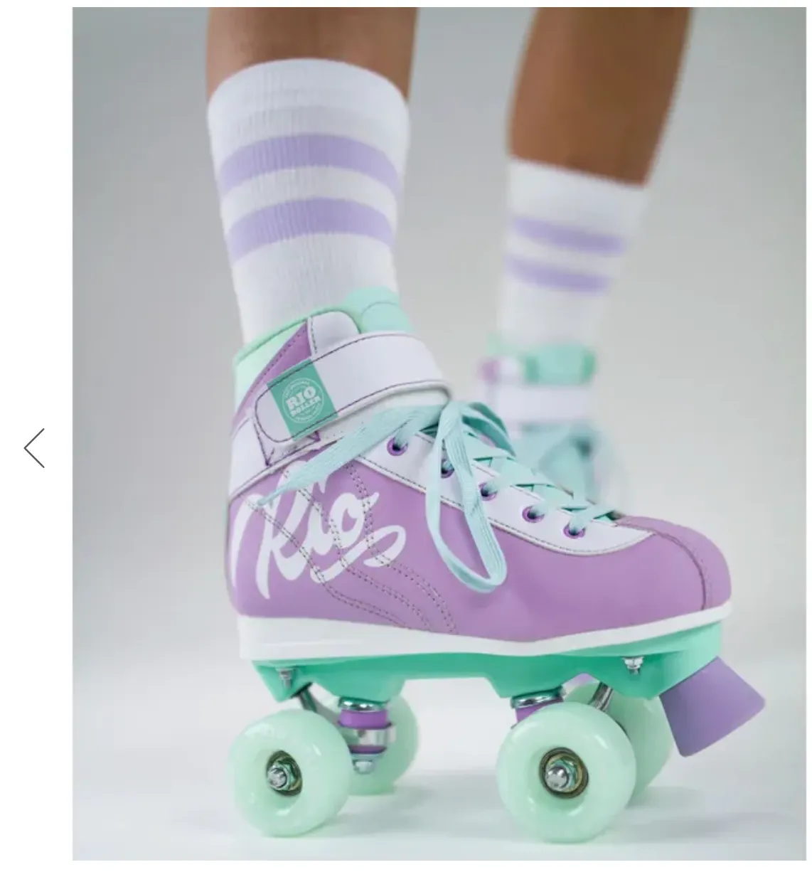 Rio Roller Milkshake Quad Skates - Mint Berry