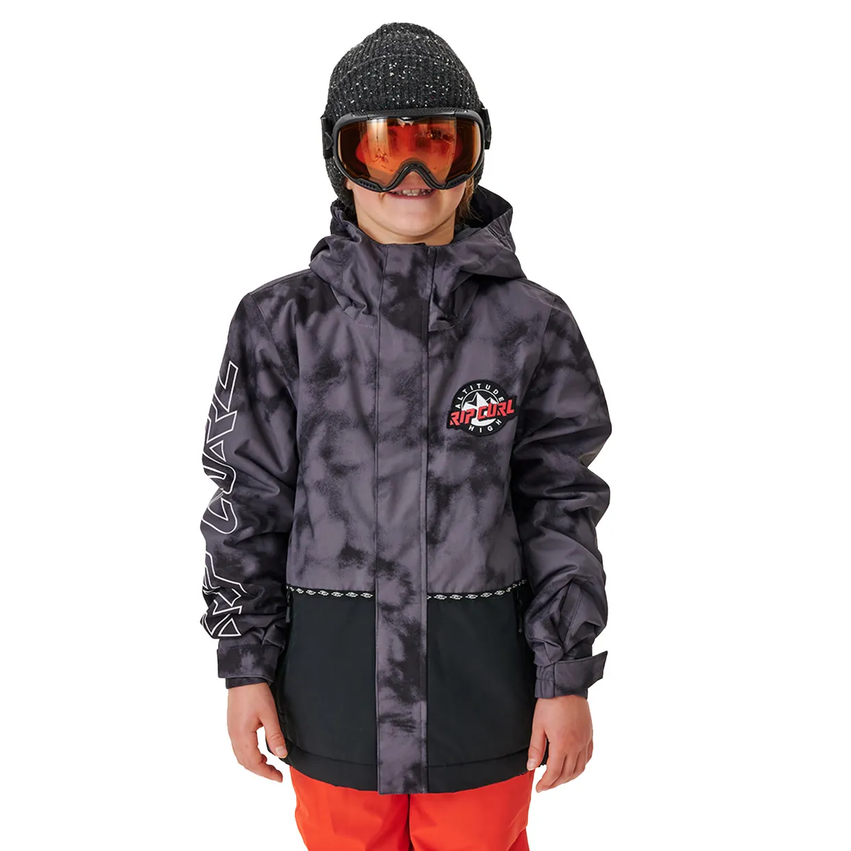 Rip Curl Kids&#x27; Olly Snow Jacket Black/Grey | Buy Rip Curl Kids&#x27; Olly Snow Jacket Black/Grey here | Outnorth