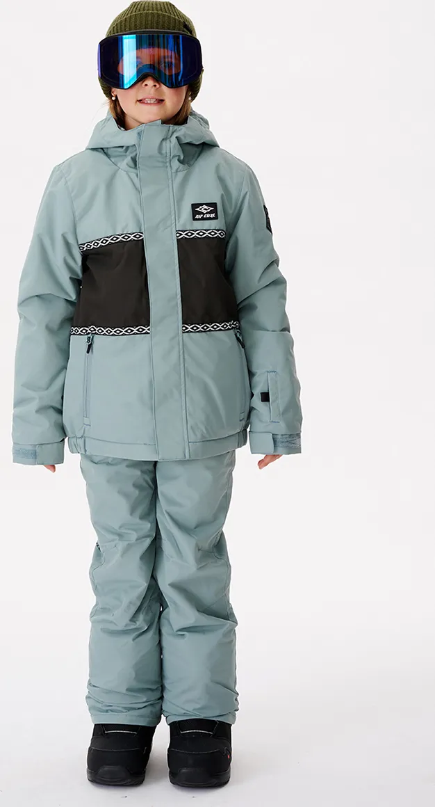 Rip Curl Kids&#x27; Olly Snow Jacket Mineral Blue | Buy Rip Curl Kids&#x27; Olly Snow Jacket Mineral Blue here | Outnorth