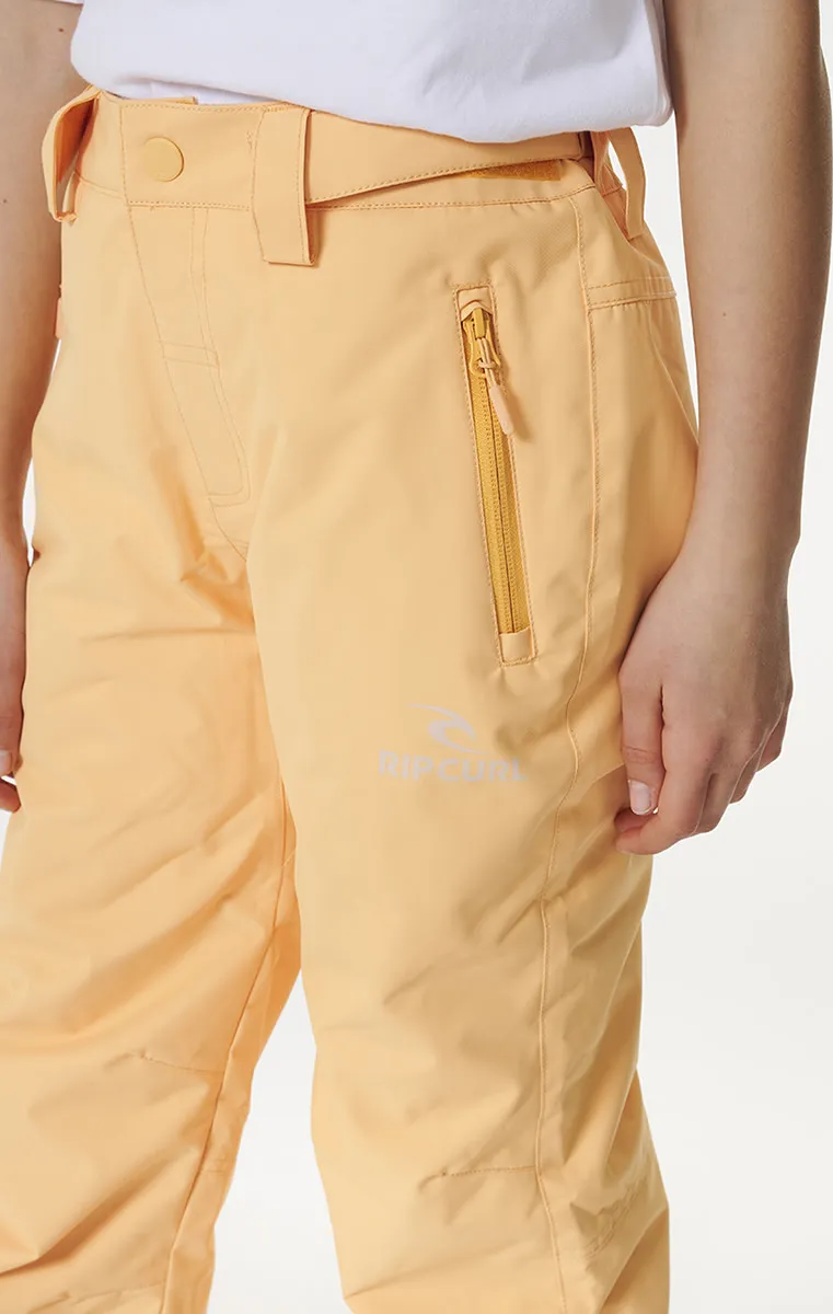 Rip Curl Kids&#x27; Olly Snow Pant Pastel Orange | Buy Rip Curl Kids&#x27; Olly Snow Pant Pastel Orange here | Outnorth