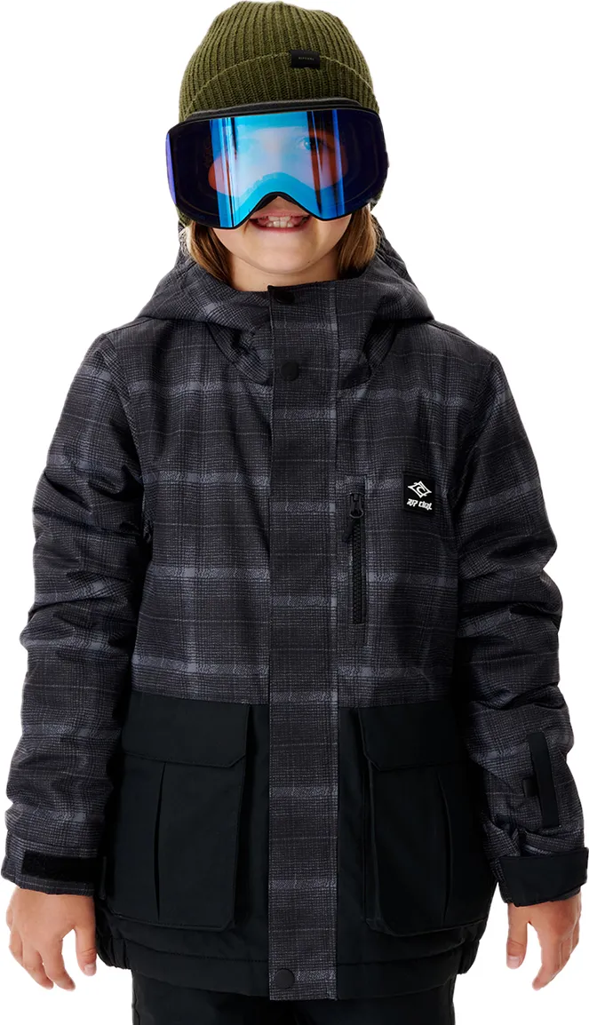 Rip Curl Kids&#x27; Snake Snow Jacket Washed Black | Buy Rip Curl Kids&#x27; Snake Snow Jacket Washed Black here | Outnorth