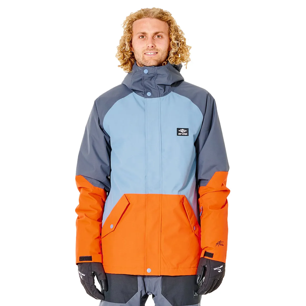 Rip Curl Men&#x27;s Notch Up Snow Jacket Slate Blue | Buy Rip Curl Men&#x27;s Notch Up Snow Jacket Slate Blue here | Outnorth