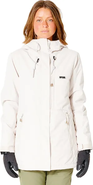 Rip Curl Women&#x27;s Apres Heat Seeker Snow Jacket Moonbeam | Buy Rip Curl Women&#x27;s Apres Heat Seeker Snow Jacket Moonbeam here | Outnorth