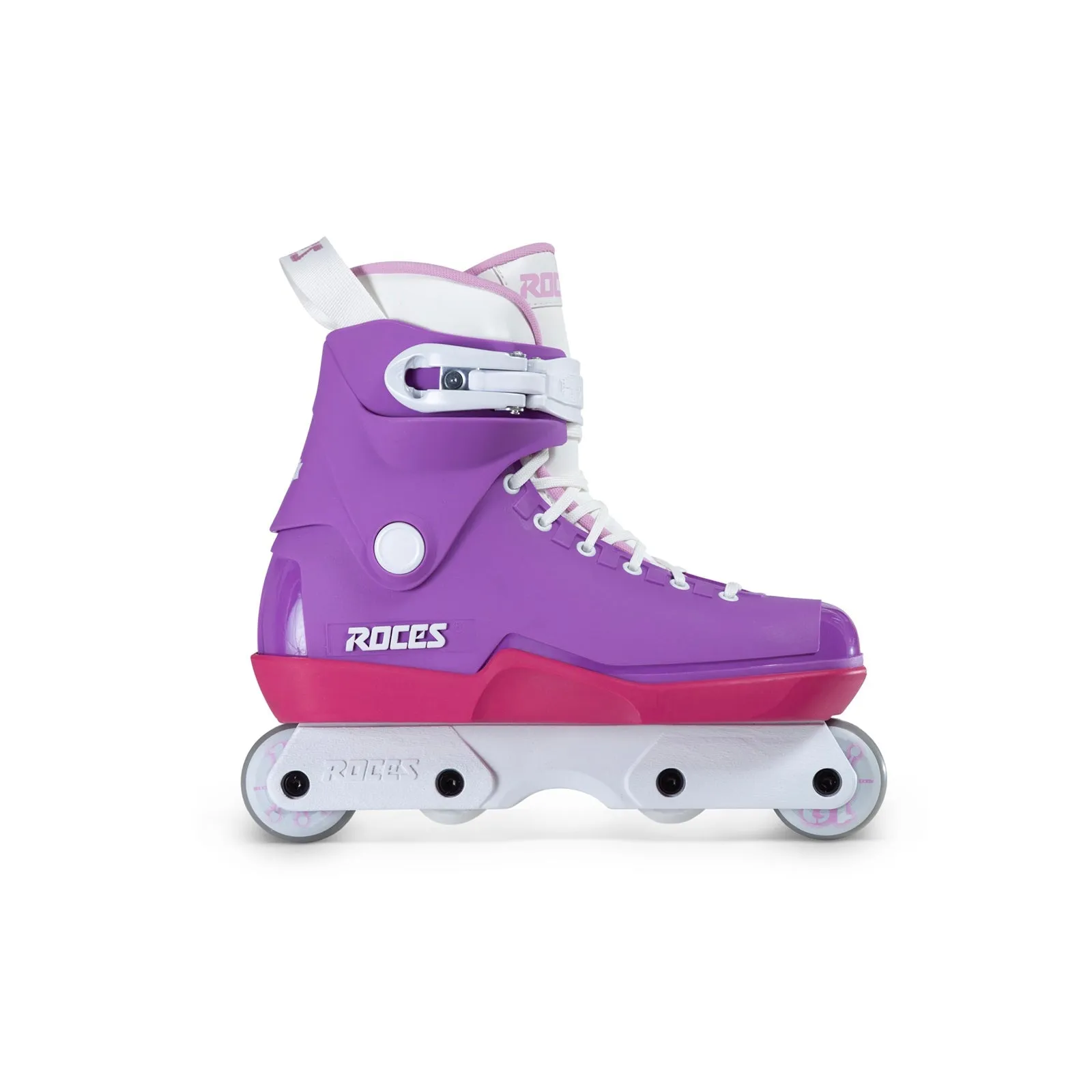 Roces M12 Lo Team Aggressive Inline Complete Skates - Malva