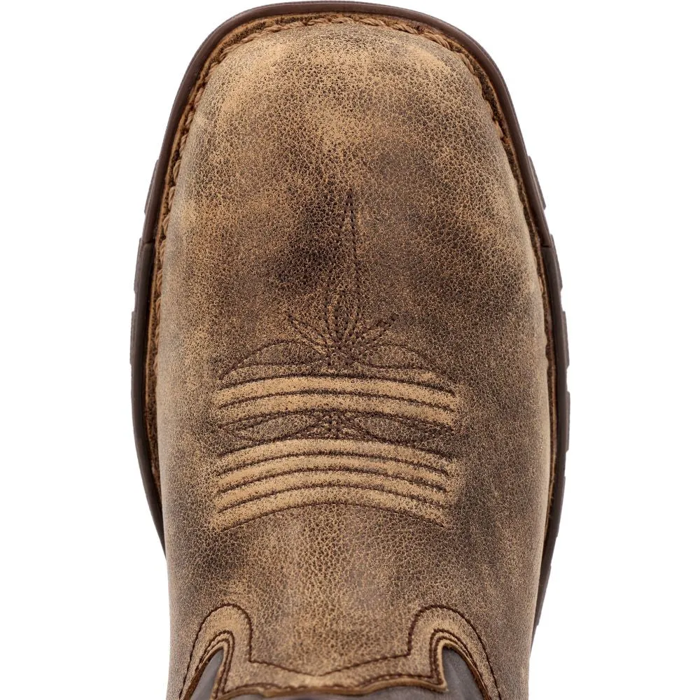 'Rocky' Men's 11" Legacy 32 EH WP Western Square Toe - Brown