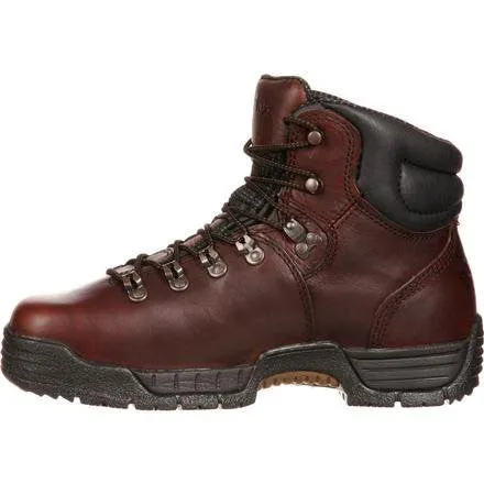 'Rocky' Men's 6" MobiLite WP Steel Toe - Dark Brown