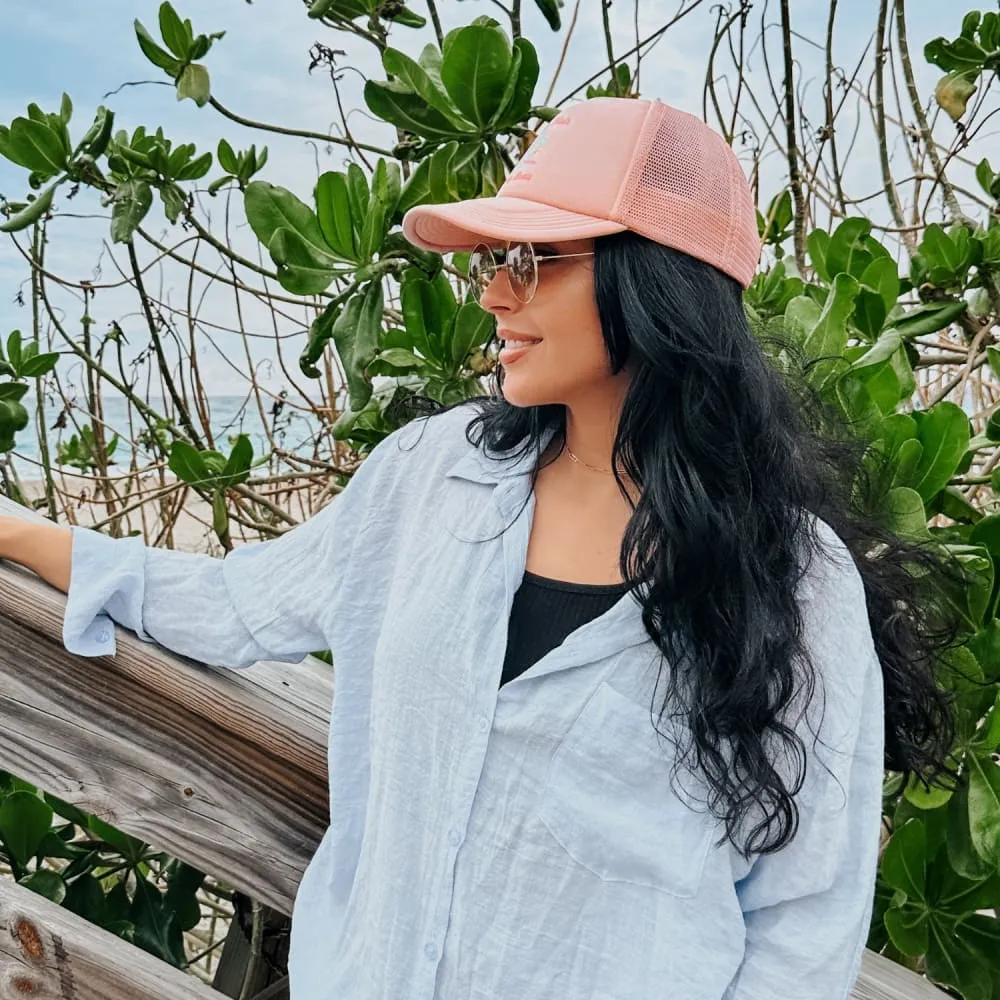 Salty Hair Mesh Trucker Hat