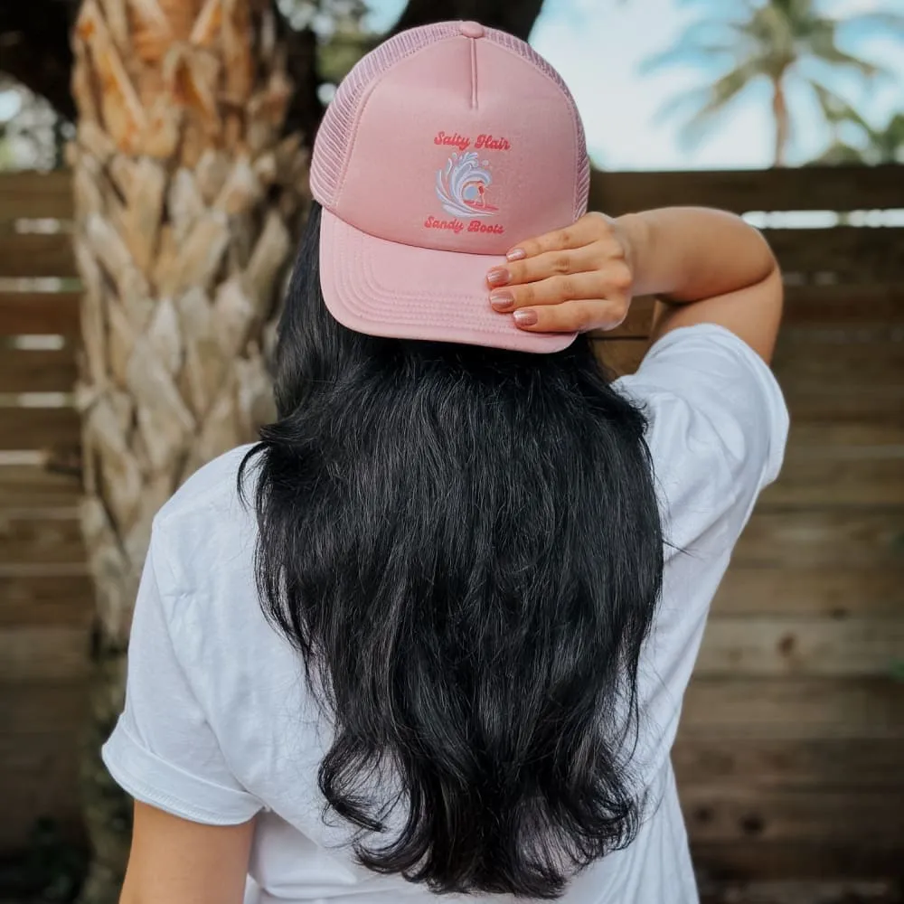 Salty Hair Mesh Trucker Hat