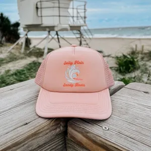 Salty Hair Mesh Trucker Hat