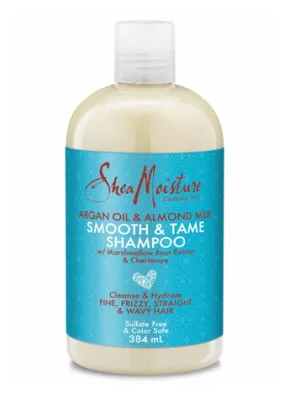 Shea Moisture Argan Oil & Almond Milk Smooth & Tame Shampoo 13 oz