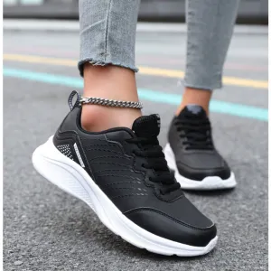 SHEIN - Waterproof Anti-Slip Leather Sports Shoes