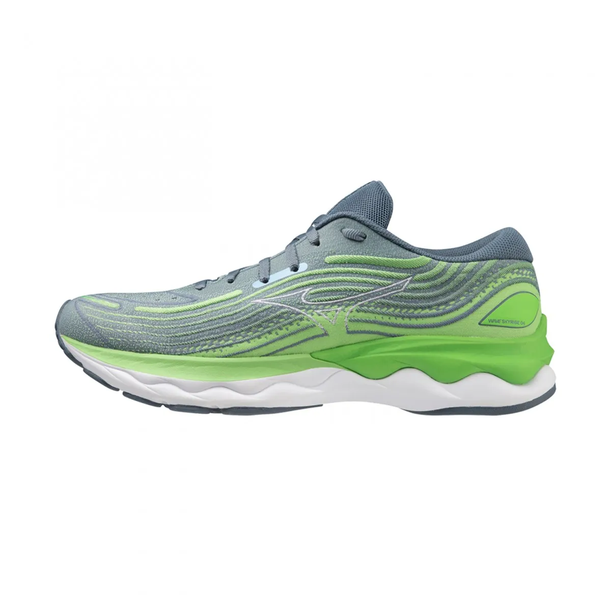 Shoes Mizuno Wave Skyrise 4 Green Grey