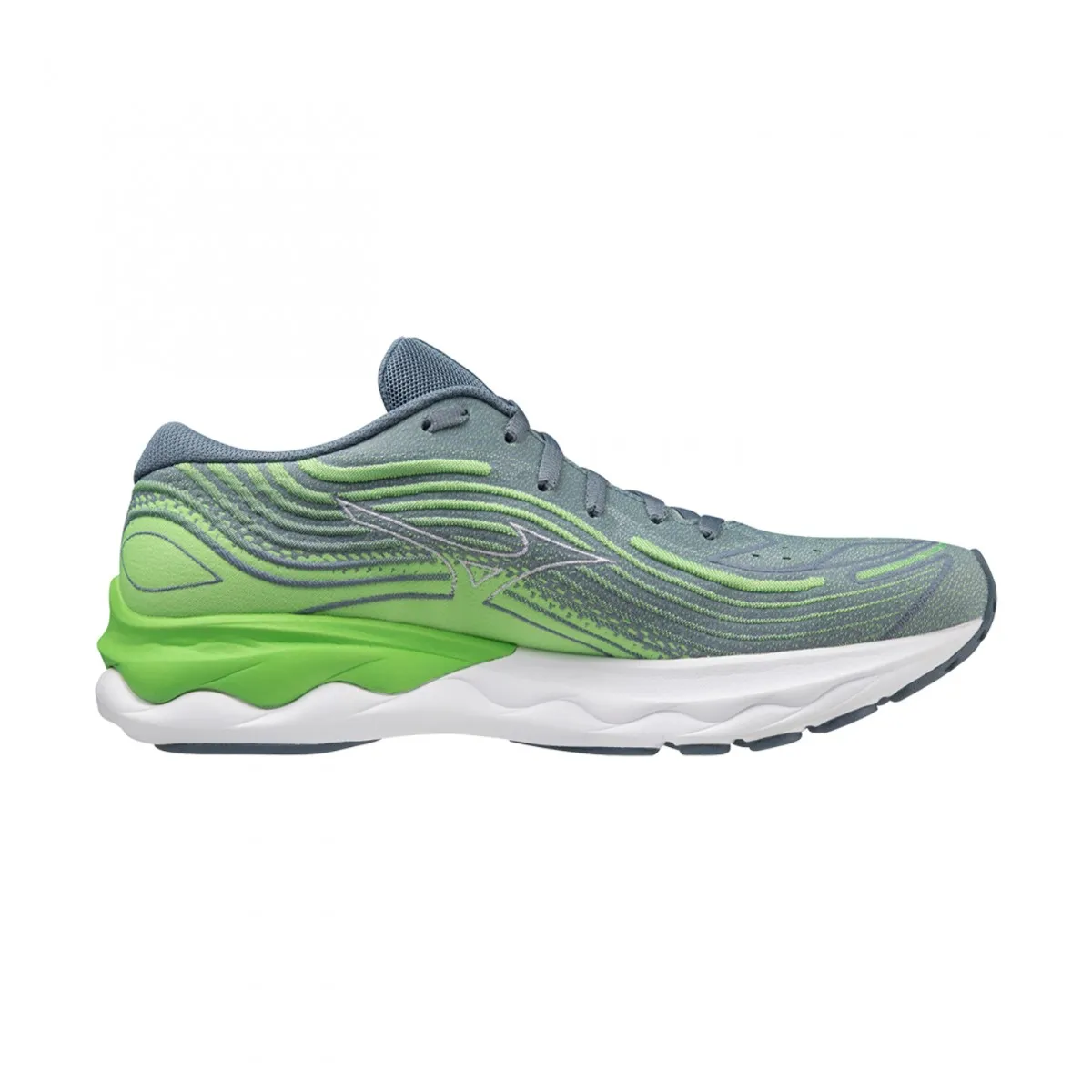 Shoes Mizuno Wave Skyrise 4 Green Grey