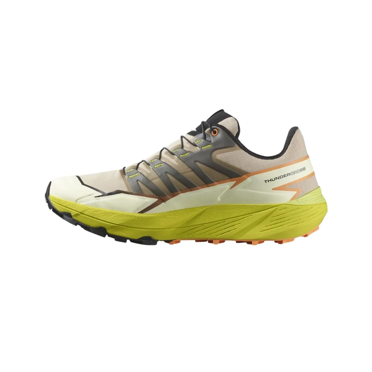 Shoes Salomon Thundercross Beige Green SS24