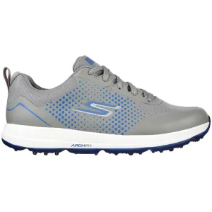 Skechers Go Golf Elite 5 Sport Waterproof Spikeless Shoes - Grey/Blue