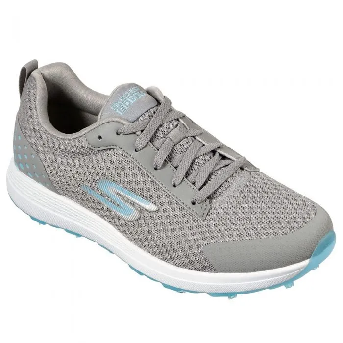 Skechers Go Golf Max Fairway 2 Ladies Spikeless Shoes - Grey/Blue