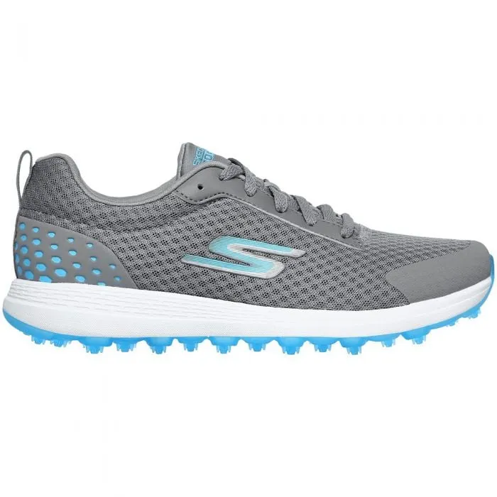 Skechers Go Golf Max Fairway 2 Ladies Spikeless Shoes - Grey/Blue