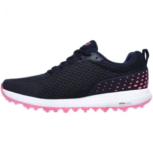 Skechers Go Golf Max Fairway 2 Ladies Spikeless Shoes - Navy/Pink