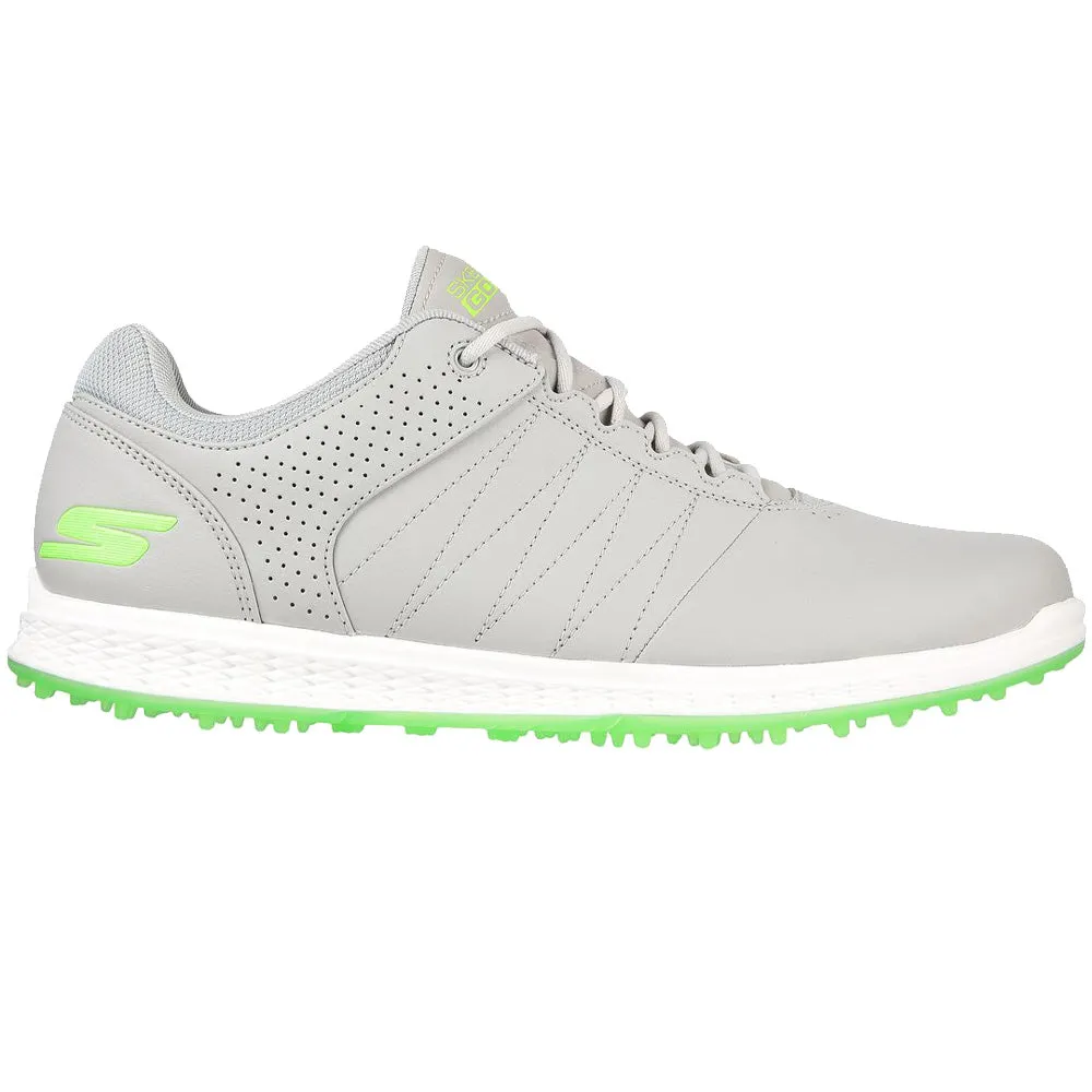 Skechers Go Golf Pivot Spikeless Waterproof Shoes - Grey/Lime