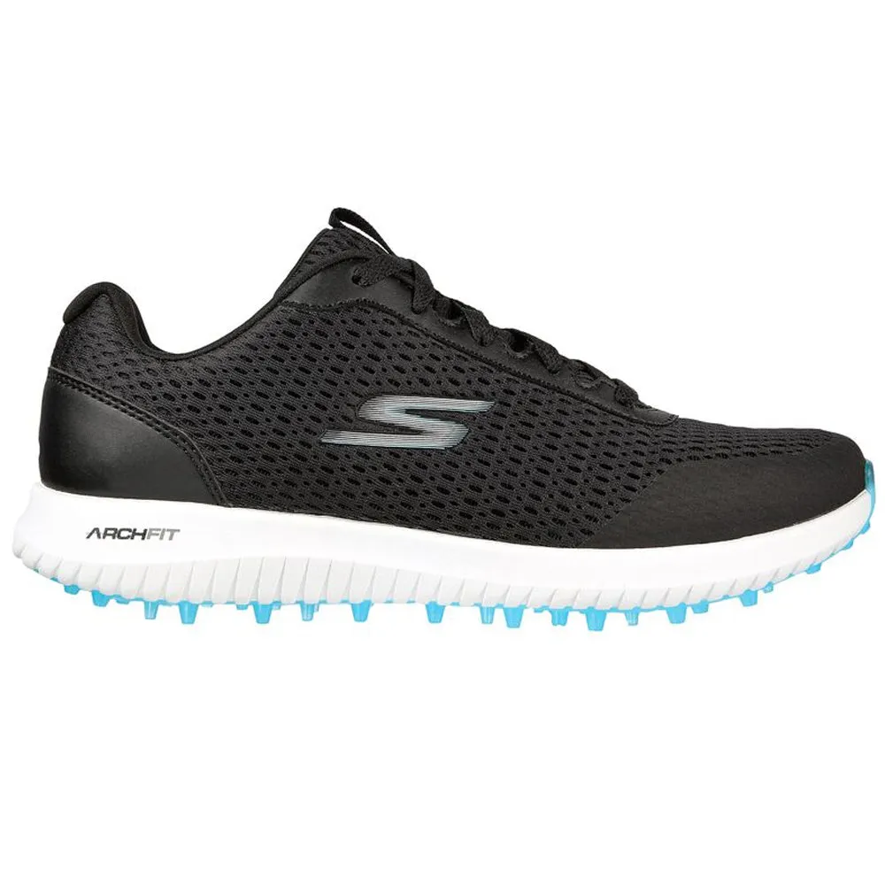 Skechers Ladies Go Golf Max Fairway 3 Spikeless Shoes - Black/Turquoise