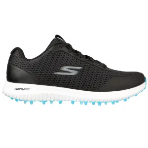 Skechers Ladies Go Golf Max Fairway 3 Spikeless Shoes - Black/Turquoise