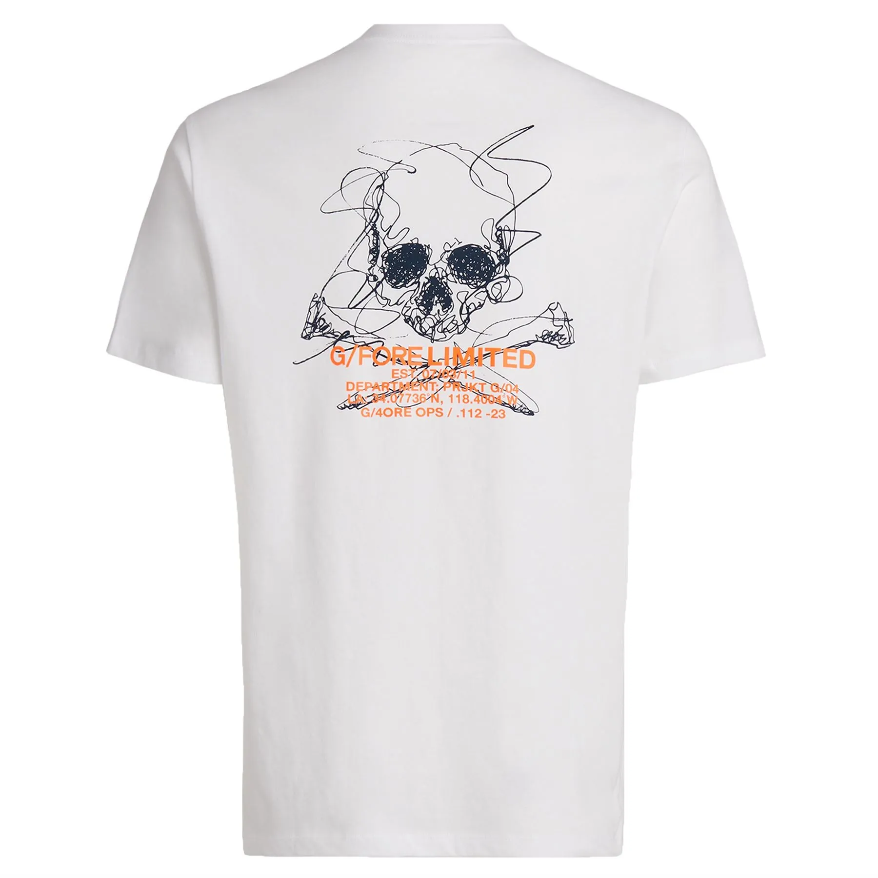 Skull & Tees Cotton Tee Snow - SS24