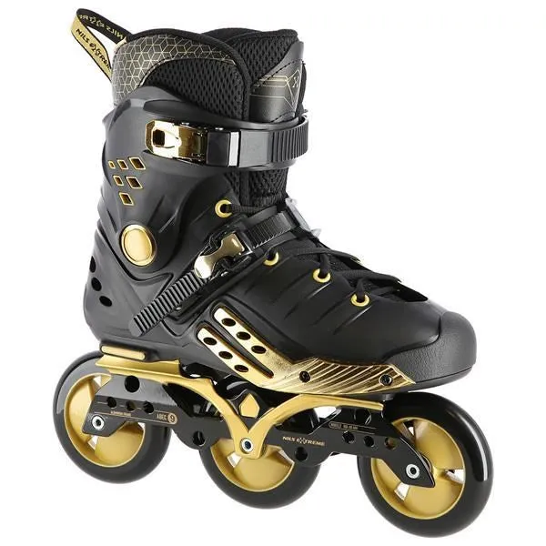 Slalom Skates Nils Extreme Na20006 Black-Gold Size. 36