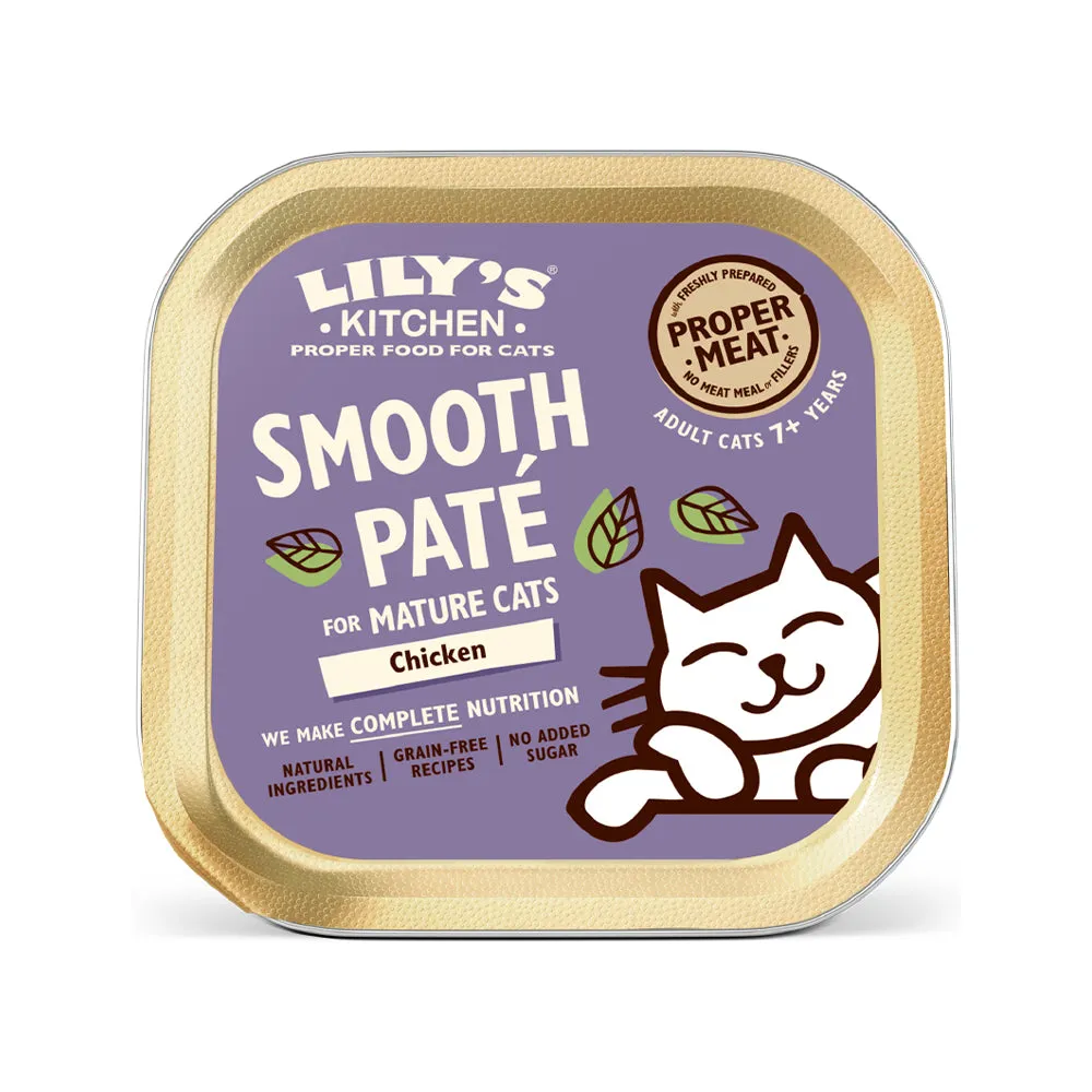 Smooth Pate Chicken Smooth Pate Senior Cat Wet Food