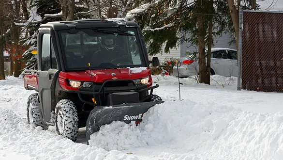 SnowEx 6'0" Heavy-Duty UTV Straight Blade Plow