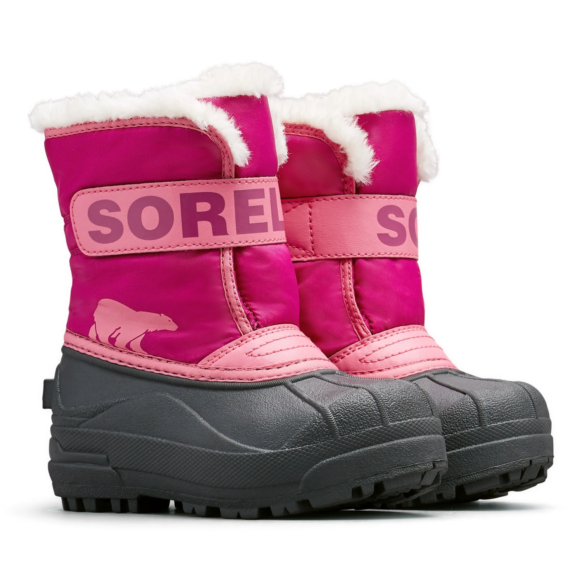 Sorel Kids&#x27; Toddler Snow Commander Tropic Pink/Deep Blush | Buy Sorel Kids&#x27; Toddler Snow Commander Tropic Pink/Deep Blush here | Outnorth