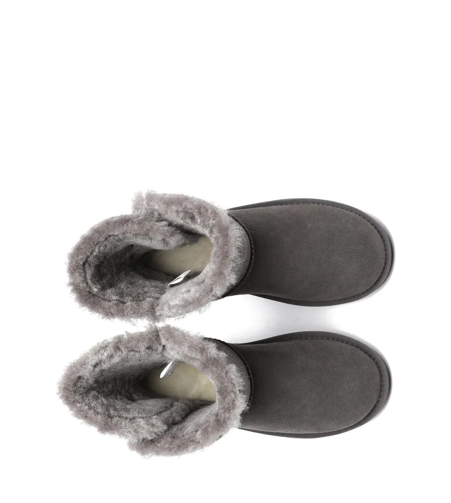 TARRAMARRA Sheepskin Wool Short Button Plus UGG BOOTS - TA3053