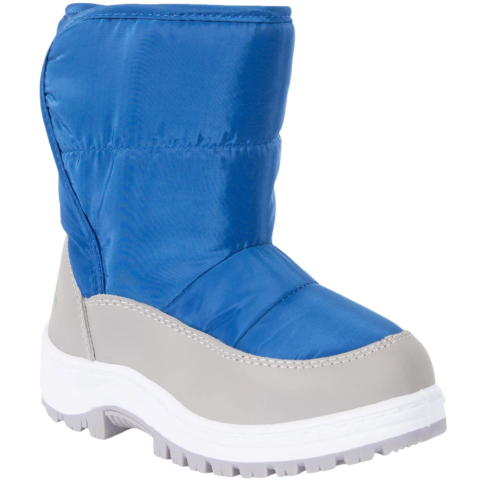 Trespass Kids Hayden Insulated Fleece Lined Snow Boots - Blue