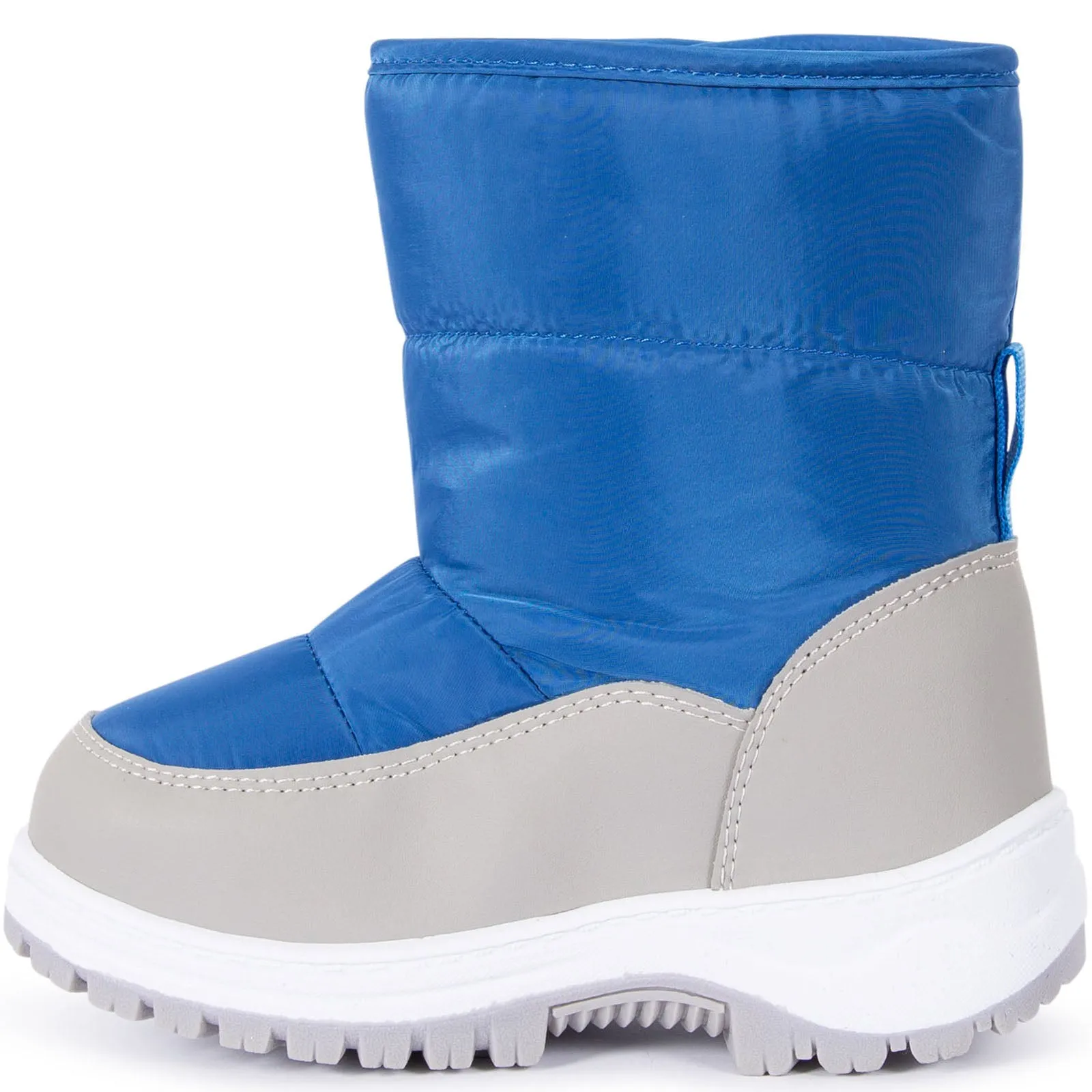 Trespass Kids Hayden Insulated Fleece Lined Snow Boots - Blue