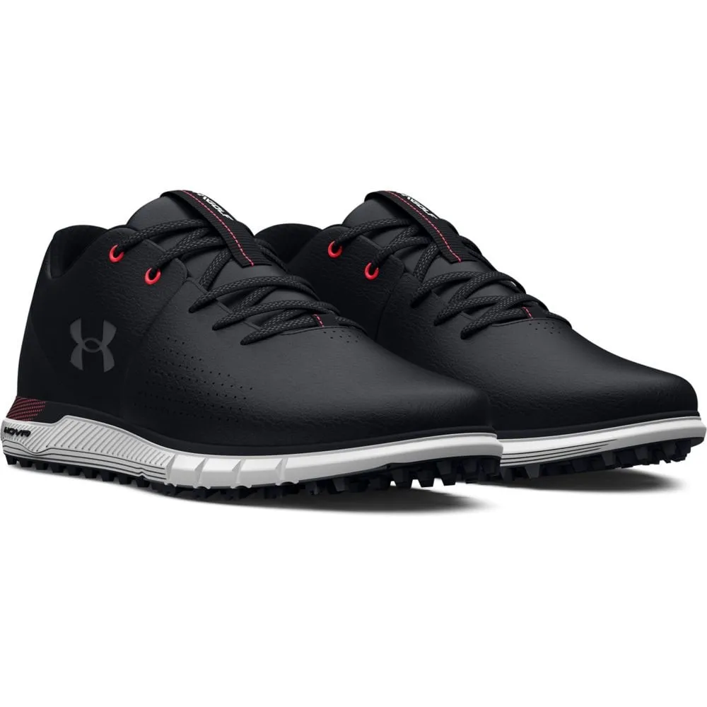 Under Armour HOVR Fade 2 Wide Fit Spikeless Waterproof Shoes - Black/Pitch Grey