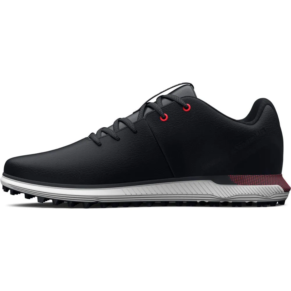 Under Armour HOVR Fade 2 Wide Fit Spikeless Waterproof Shoes - Black/Pitch Grey