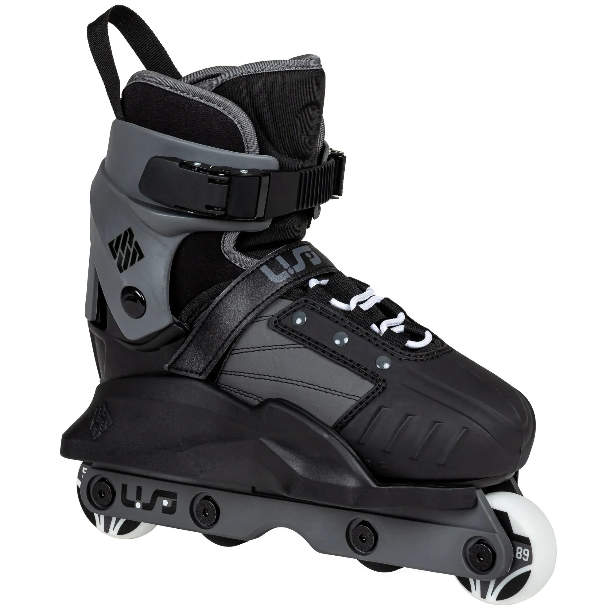 USD Transformer Kids Aggressive Inline Skates Complete - Black/Grey